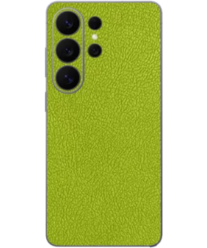 Samsung S26 Ultra – Leather Parrot Green Skin