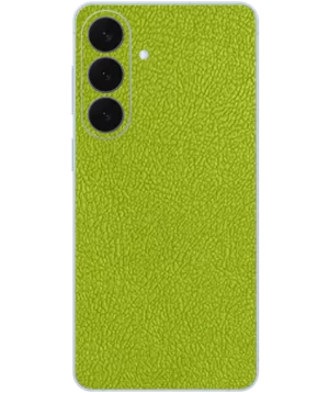 Samsung S26 – Leather Parrot Green Skin