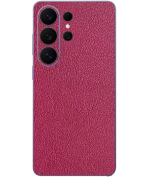 Samsung S26 Ultra – Leather Rose Pink Skin