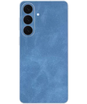 Samsung S26 Plus – Suede Sky Blue Skin