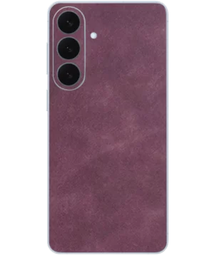 Samsung S26 Plus – Suede Wine Red Skin